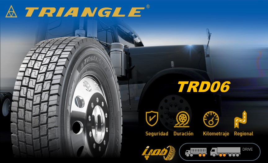  لاستیک کامیون تری انگل مدل TRD06